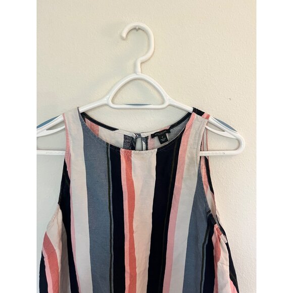 Ann Taylor Factory Women's Sleeveless Striped Top M - Picture 4 of 8